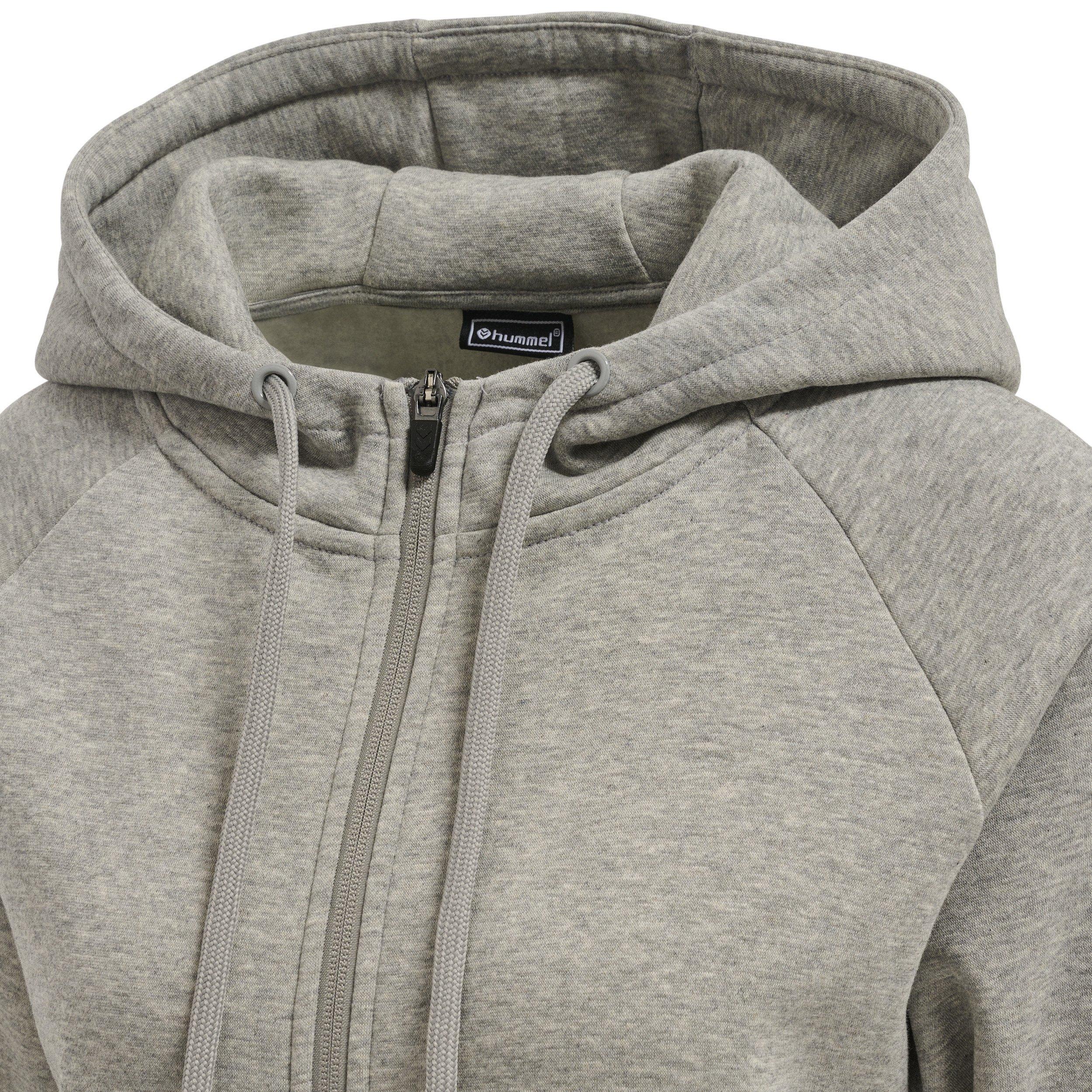 Hummel kapuzenpuover mit reißverschuss, damen humme red cassic