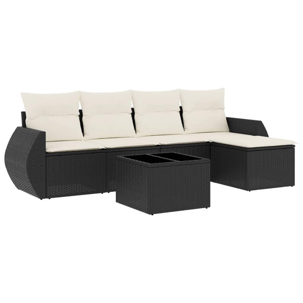 VidaXL Garten sofagarnitur poly-rattan