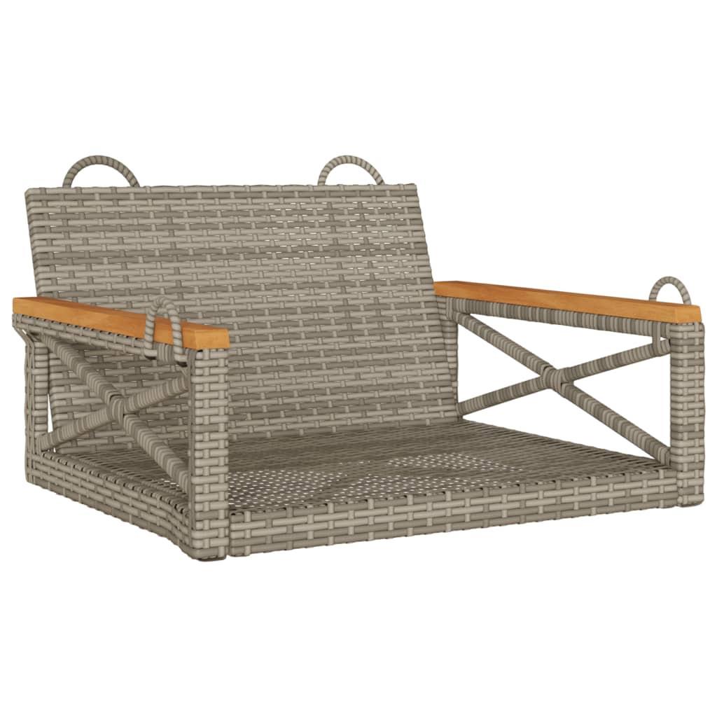 VidaXL Hängebank poly-rattan