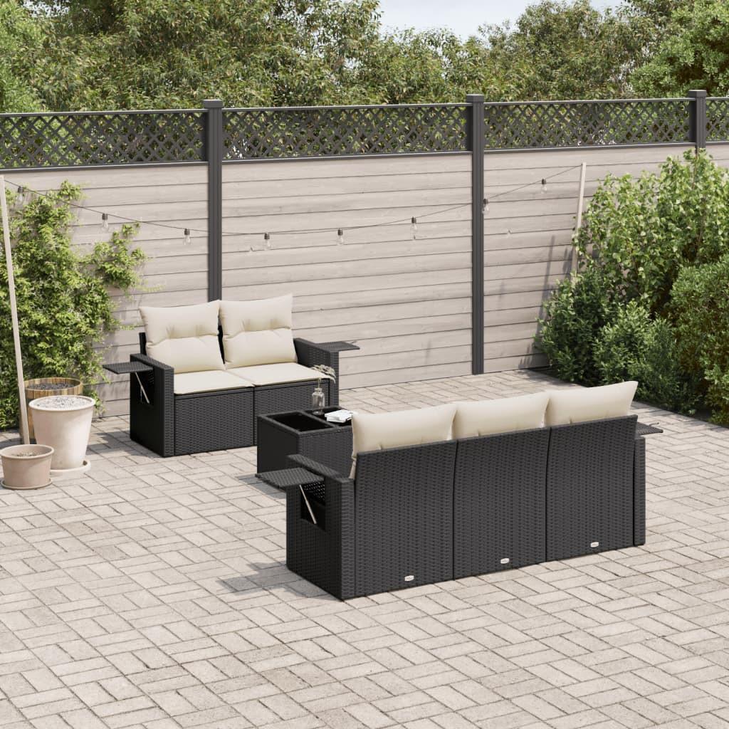 VidaXL Garten sofagarnitur poly-rattan
