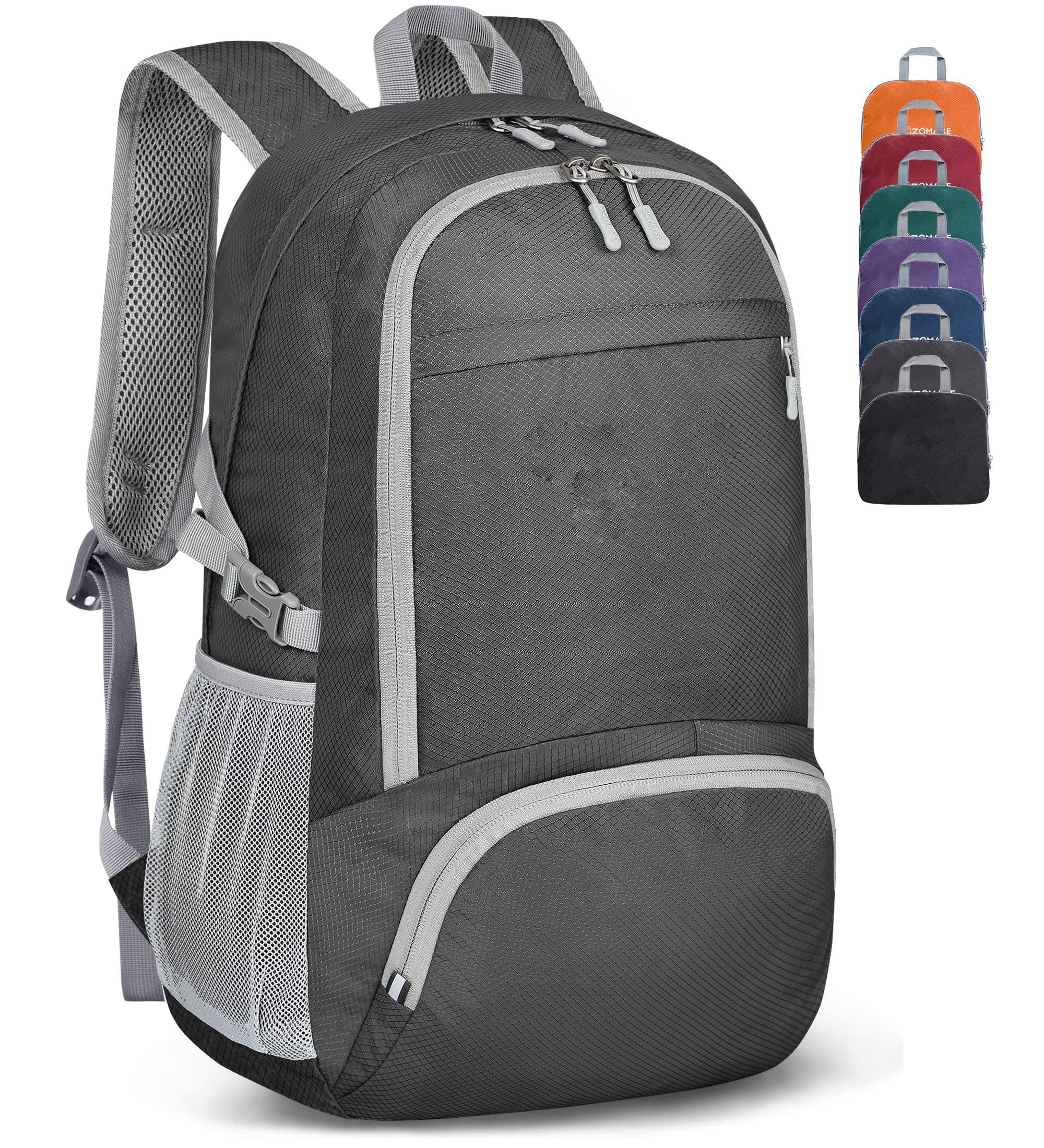 Only-bags.store Leichter faltbarer Rucksack-Packbare Rucksäcke, kleine faltbare Rucksäcke Wanderrucksack wasserdicht