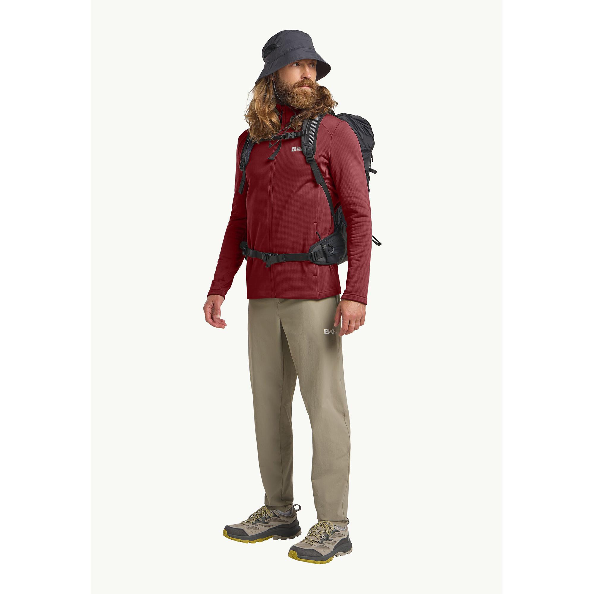 Jack Wolfskin Kolbenberg Fz M Fleecejacke mit Kapuze