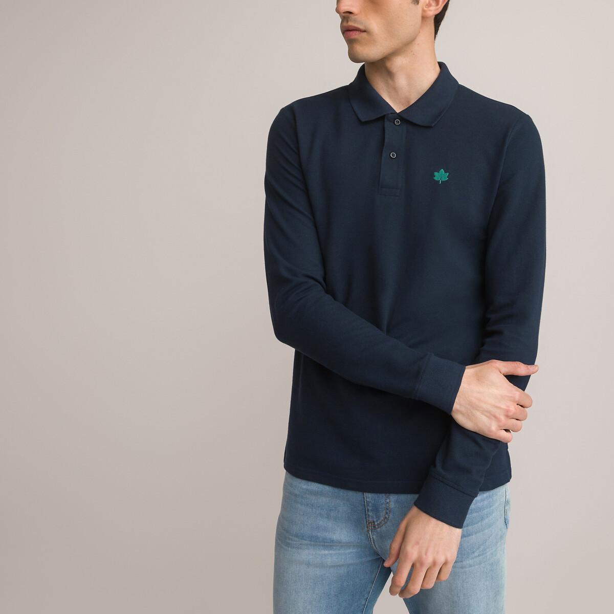 La Redoute Collections Langärmeliges Poloshirt