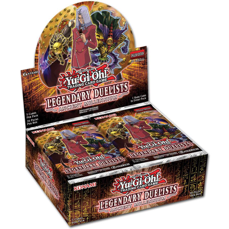 Yu-Gi-Oh! Legendary Duelist: Ancient Millennium Booster Display - 1. Auflage - DE