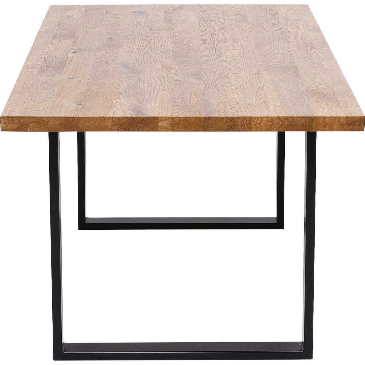 KARE Design Tisch Jackie Eiche Schwarz 160x80