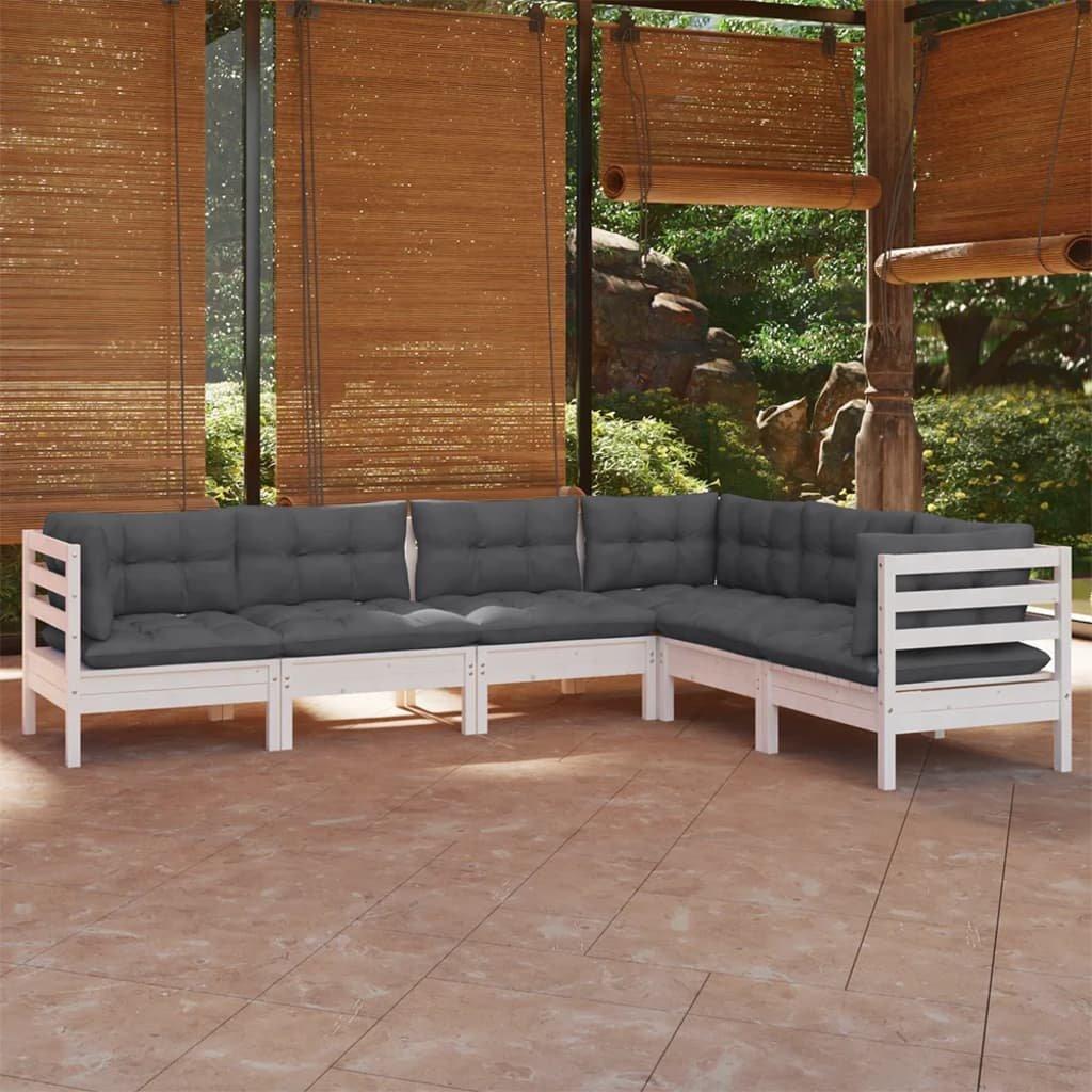 VidaXL Garten-lounge-set kiefernholz