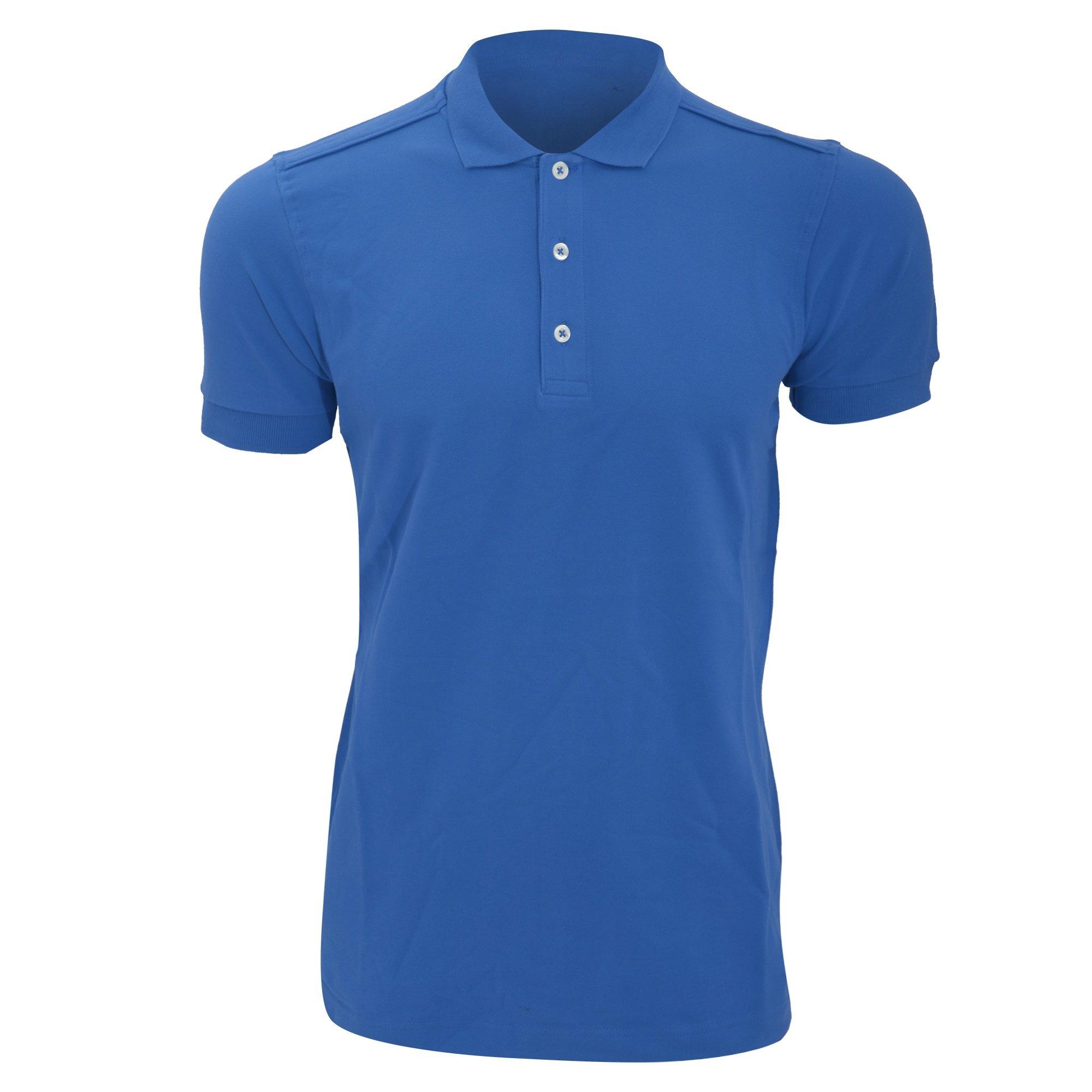 Russell Stretch Kurzarm PoloShirt