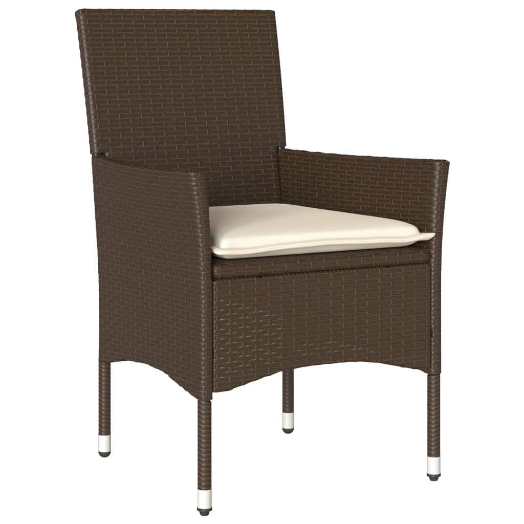 VidaXL Garten essgruppe poly-rattan