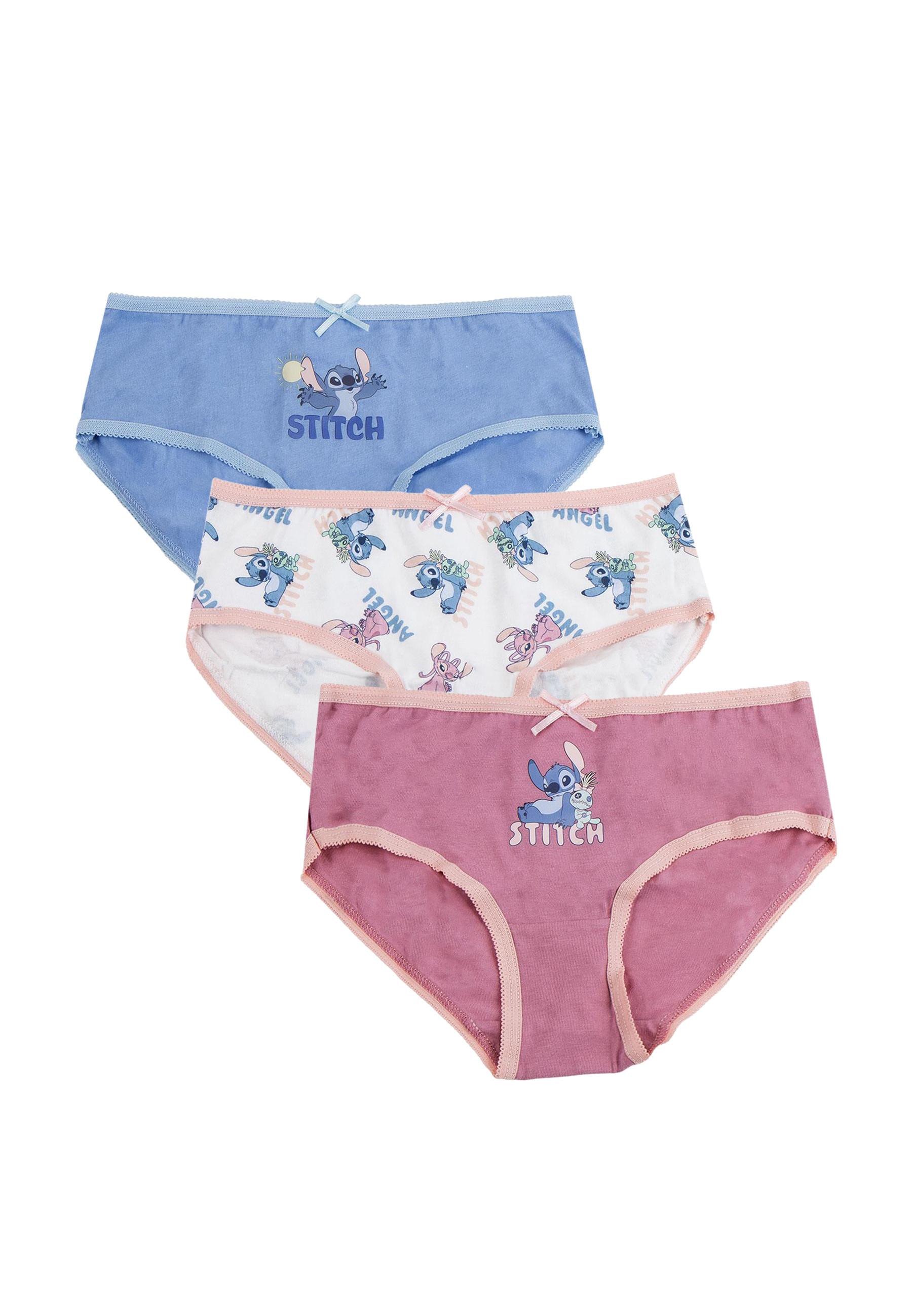 Disney Mädchen Unterwäsche Set 3 Stück Stitch