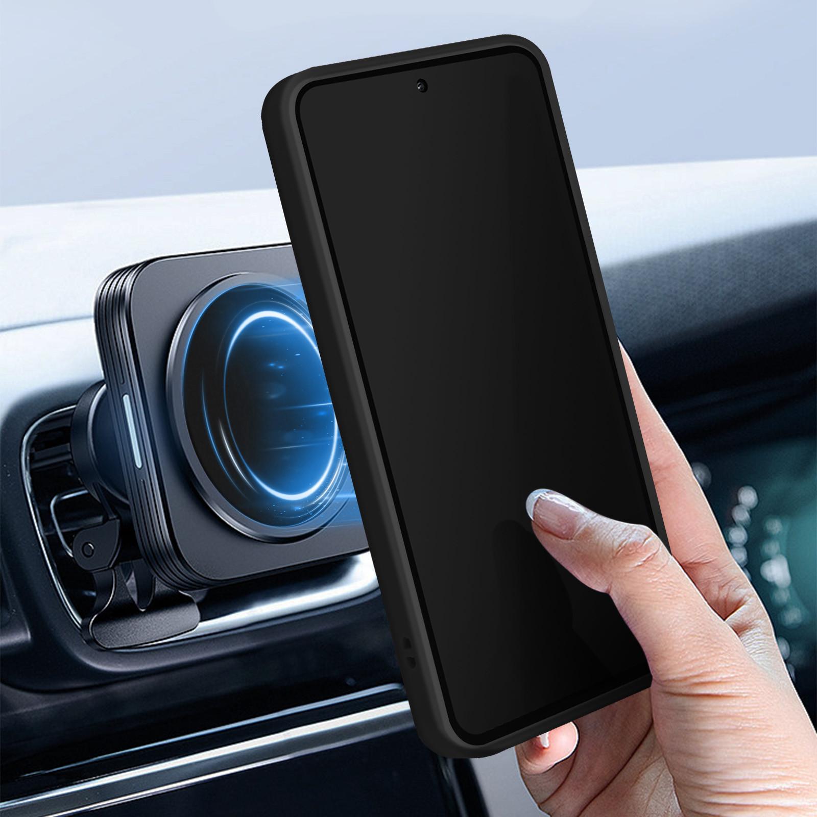 Avizar Ring-Hülle Samsung A55 Schwarz