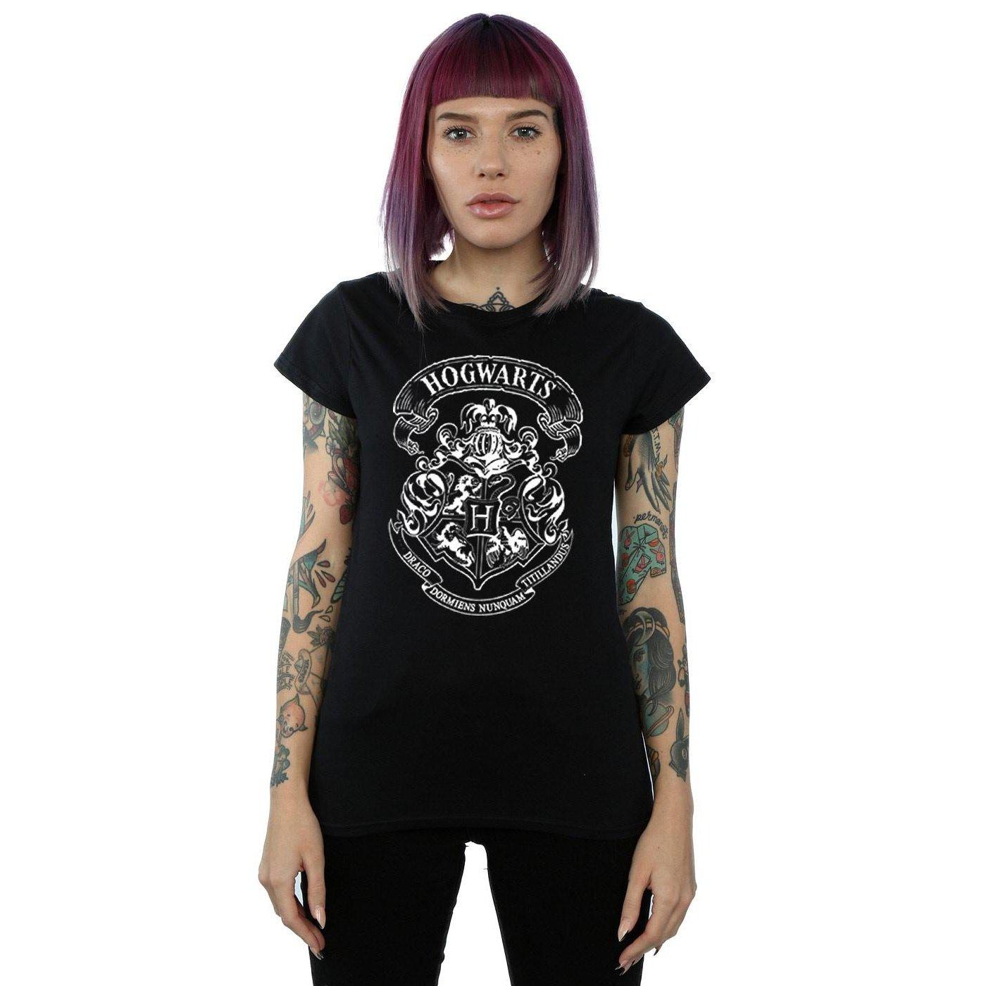 Harry Potter Hogwarts Wappen Kurzarm T-Shirt