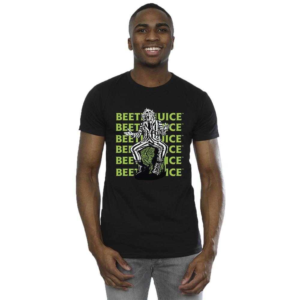 Beetlejuice Stacked Logo T-Shirt