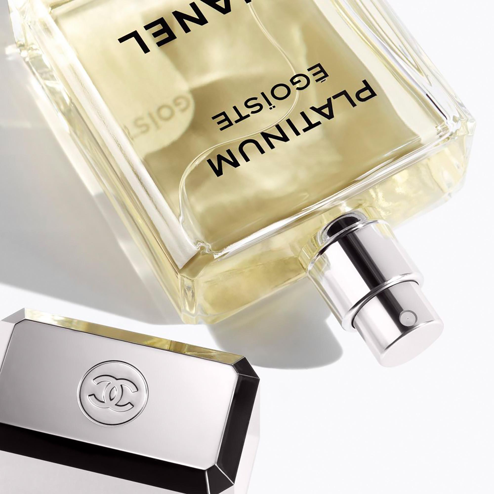 CHANEL PLATINUM ÉGOÏSTE eau de toilette zerstäuber