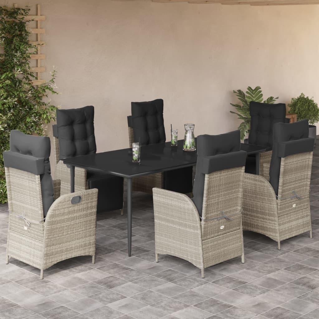 VidaXL Garten essgruppe poly-rattan