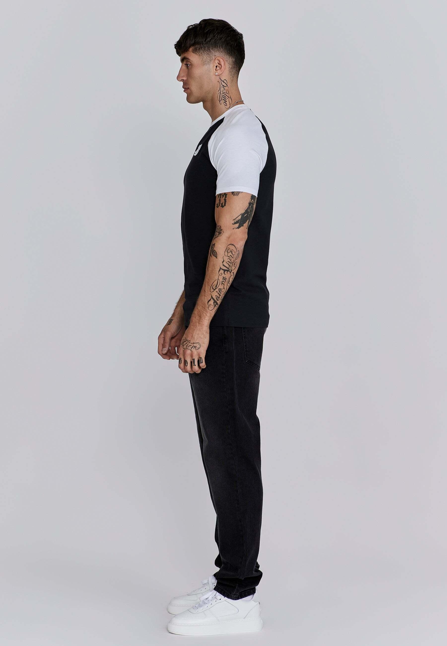 Sik Silk Raglan Kurzarm T-Shirt