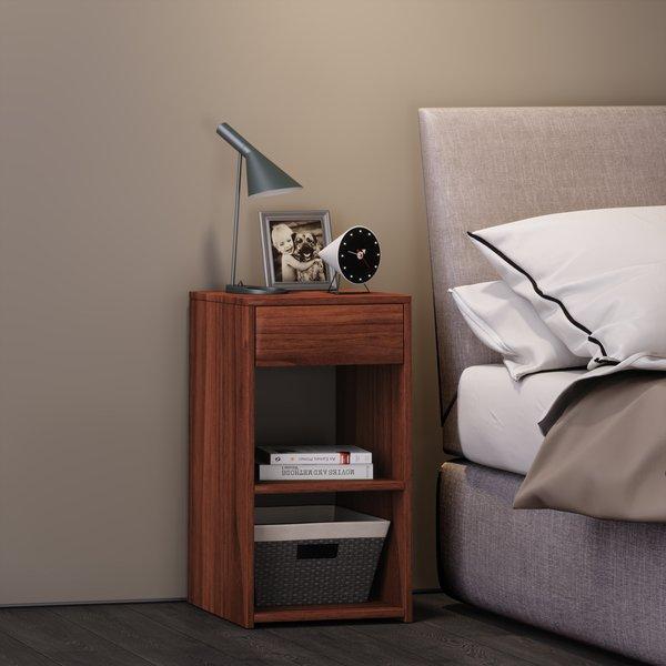 VCM Nachtschrank Beistelltisch Schublade Konsole Boxspring Nachttisch Sledo Maxi