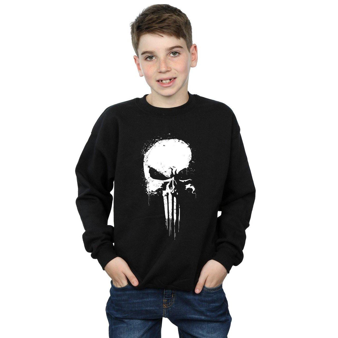 MARVEL The Punisher Spray Skull Sweatshirt