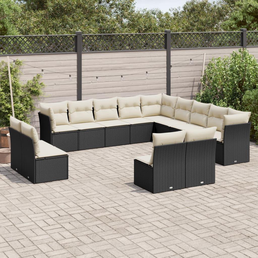 VidaXL Garten sofagarnitur poly-rattan