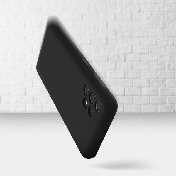 Avizar Soft Touch Hülle Galaxy A72 Schwarz