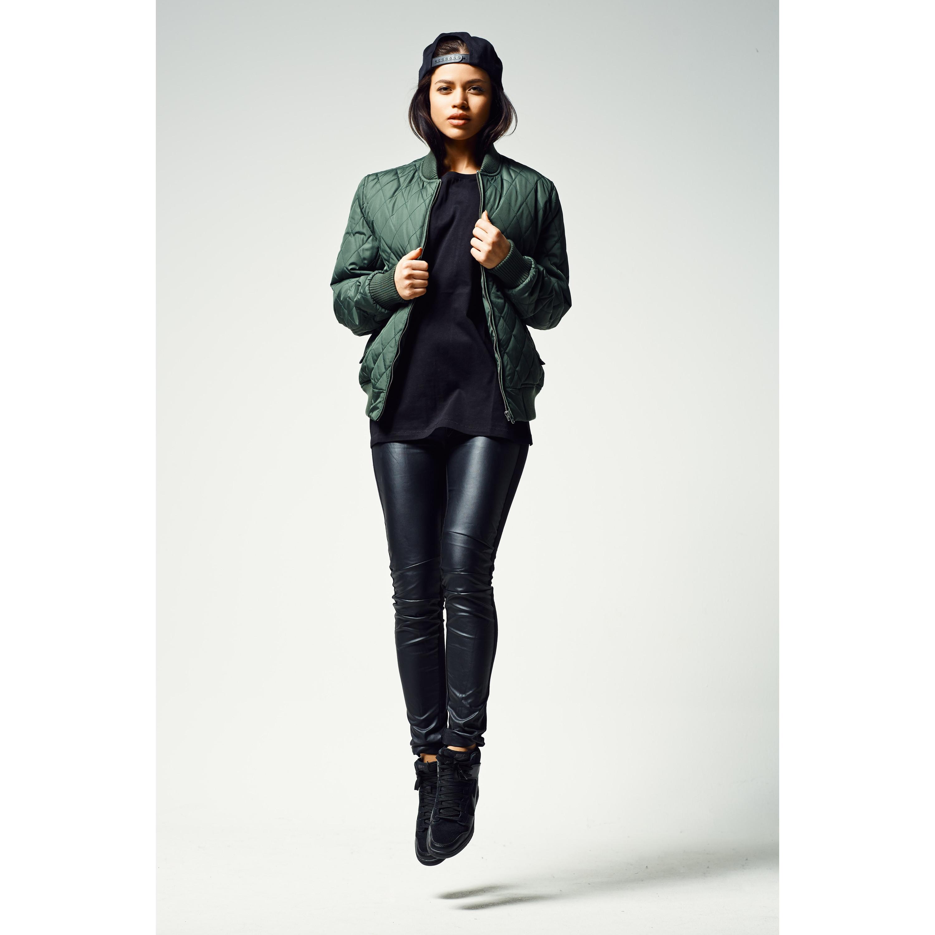 URBAN CLASSICS damen urban claic diamant-nylon-parka