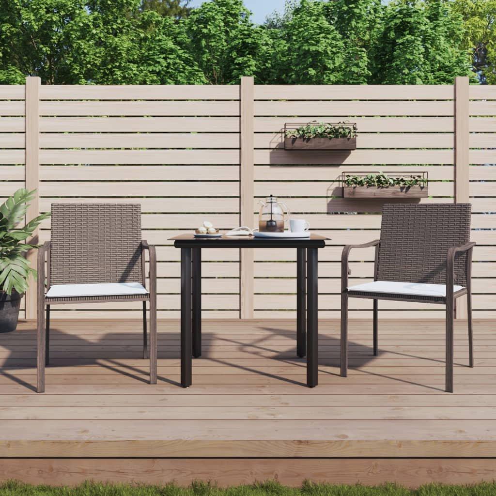 VidaXL Garten essgruppe poly-rattan