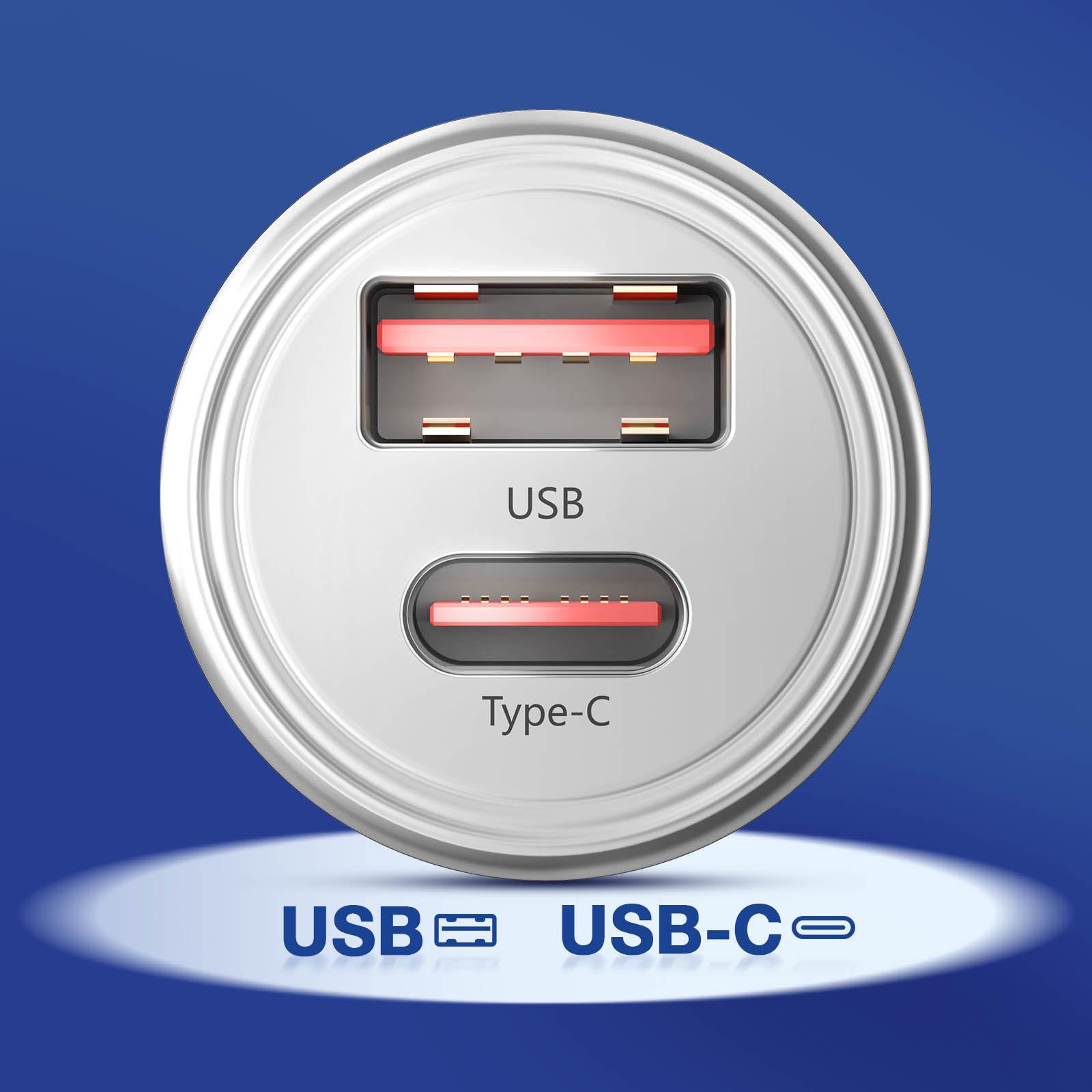 3mk Protection Autoladegerät 30W USB-C + USB , 3mk