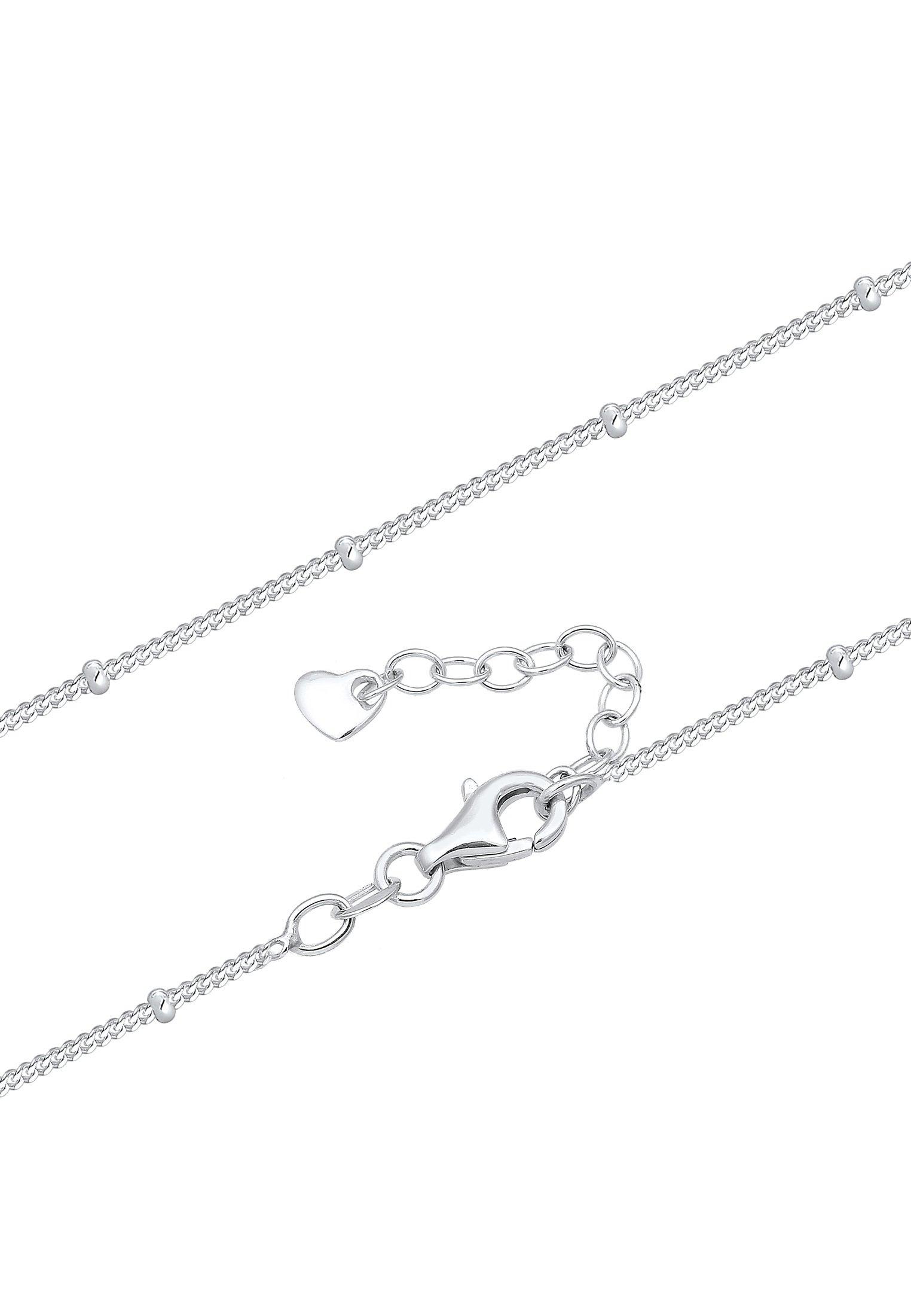 Elli Halskette Marienbild Kreuz Anhänger