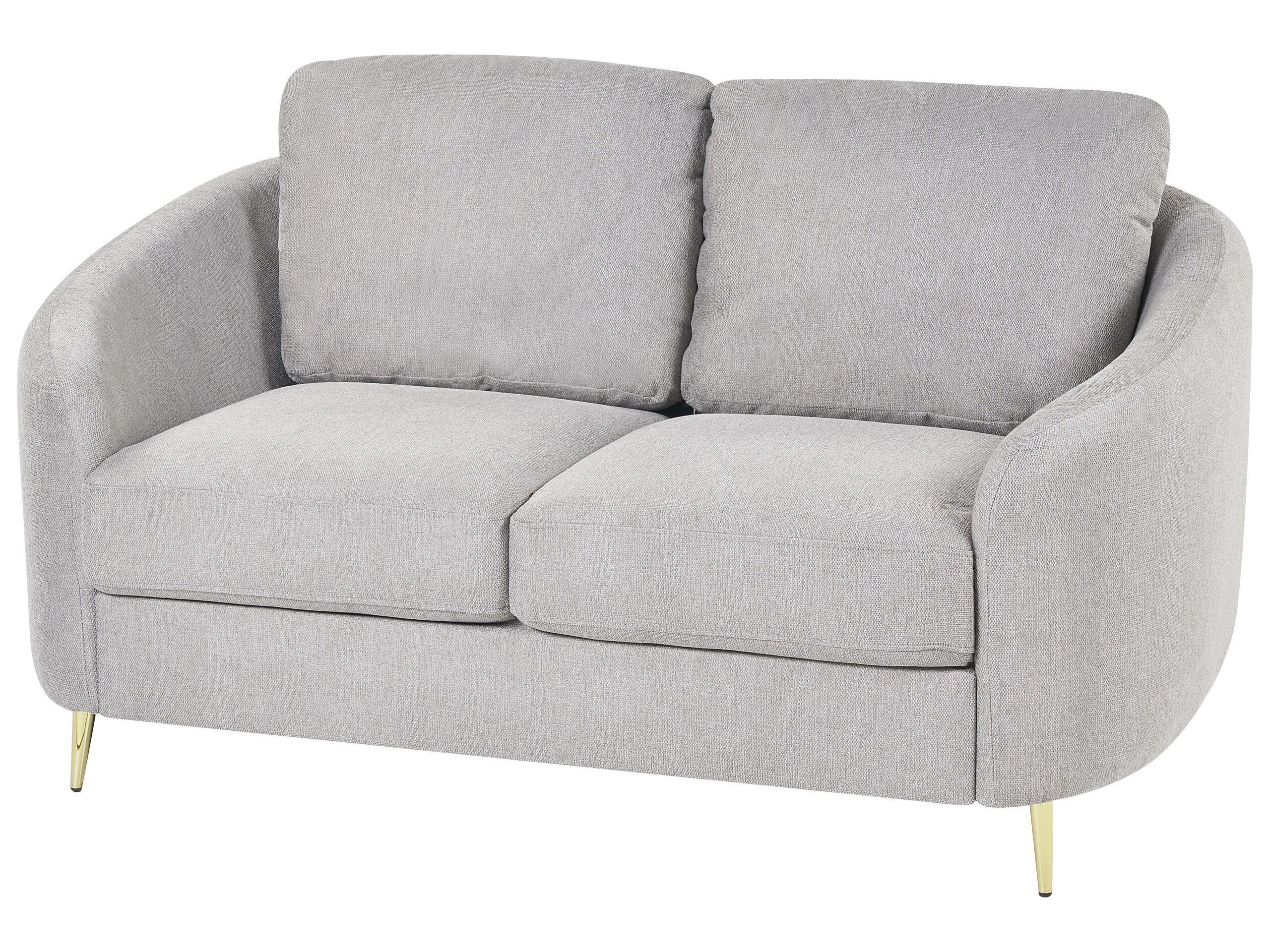 Beliani 2 Sitzer Sofa aus Polyester Klassisch TROSA