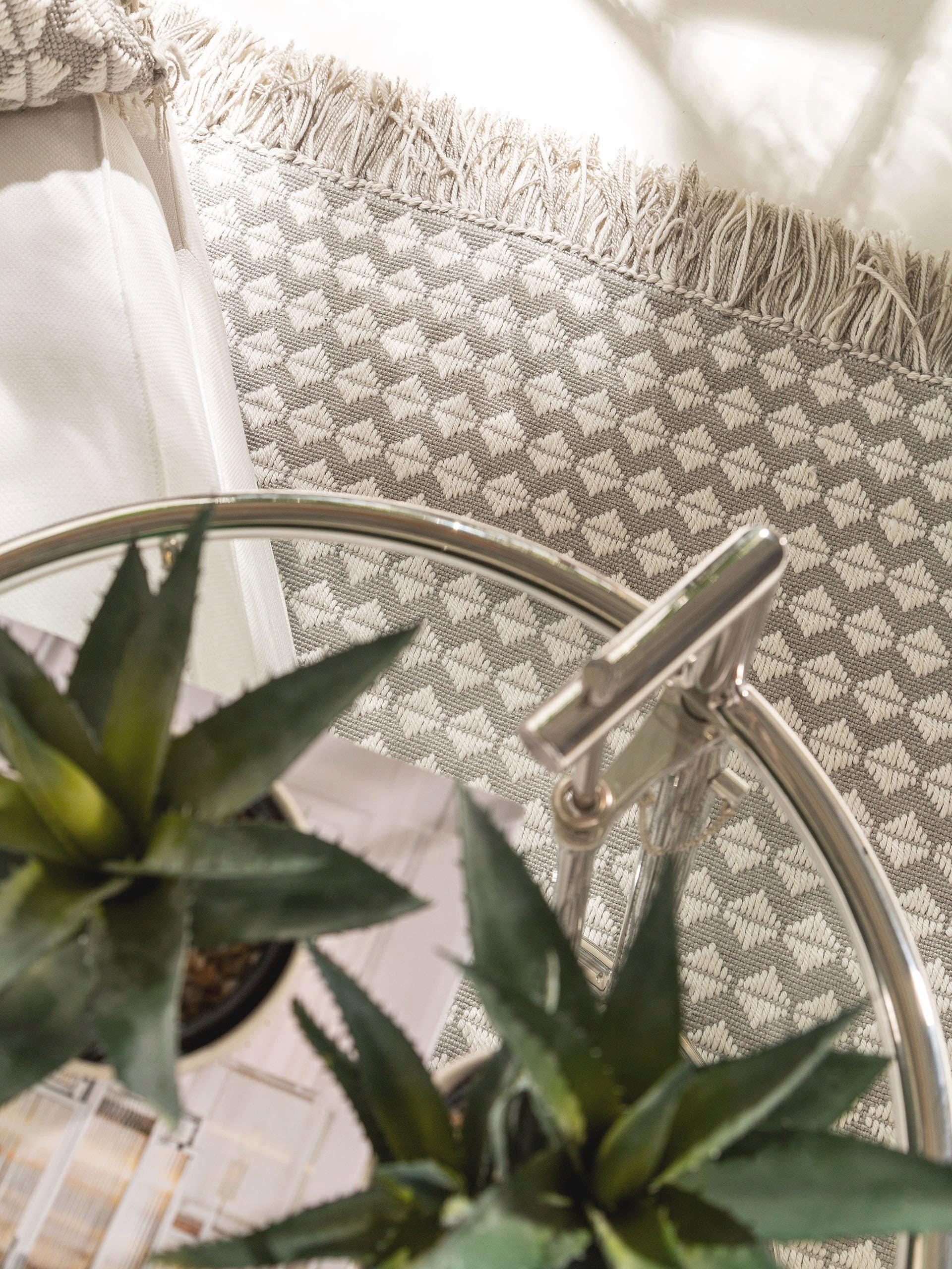 Benuta Teppich aus recyceltem Material Morty Grau