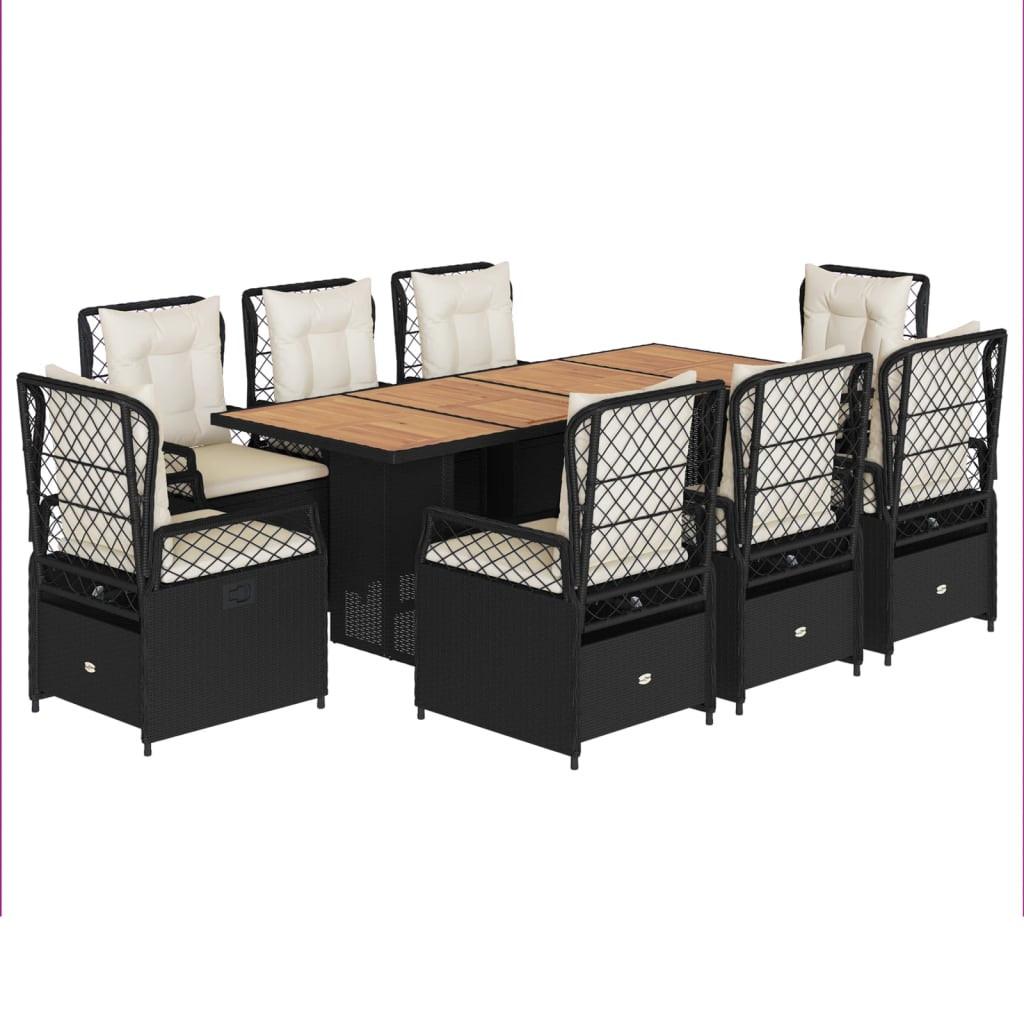 VidaXL Garten essgruppe poly-rattan