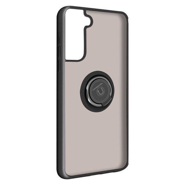 Avizar Ring-Hülle Galaxy S21 Plus Schwarz