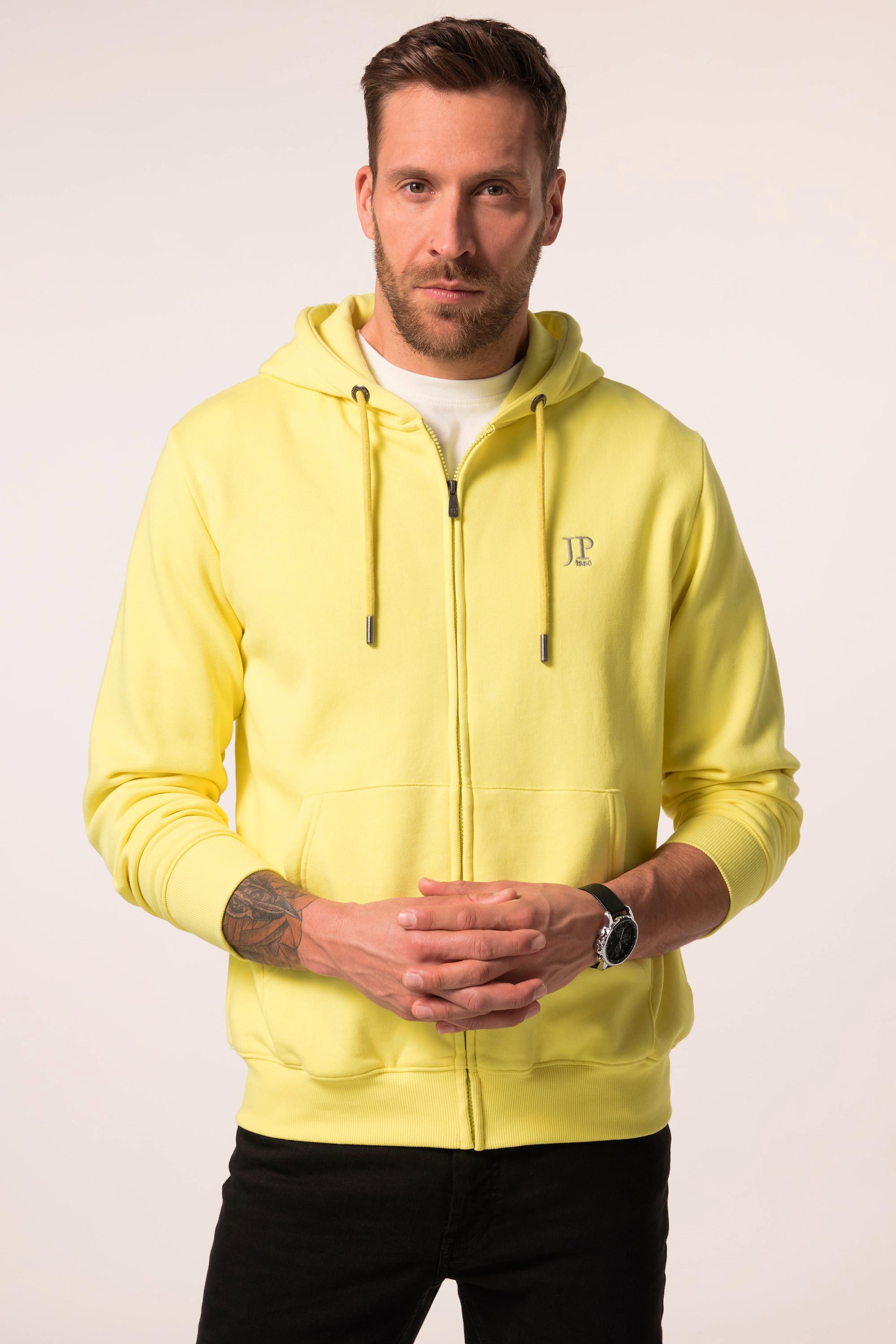 JP1880 Hoodiejacke, Sweat, Kapuze, Kängurutasche