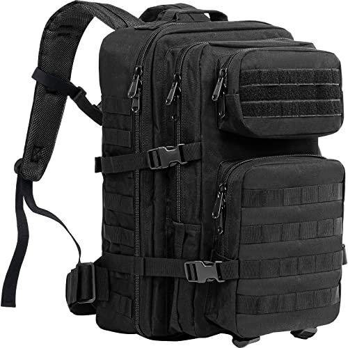 Only-bags.store 40L Military Tactical Backpack, große Kapazität 3 Tage Armee Assault Pack Tasche Go Bag Rucksack für Wandern, Jagen, Trekking und Camping und andere Outdoor-Aktivitäten