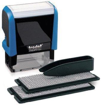 Trodat TRODAT Stempel Typomatic 4912TYPO blau/schwarz 3mm