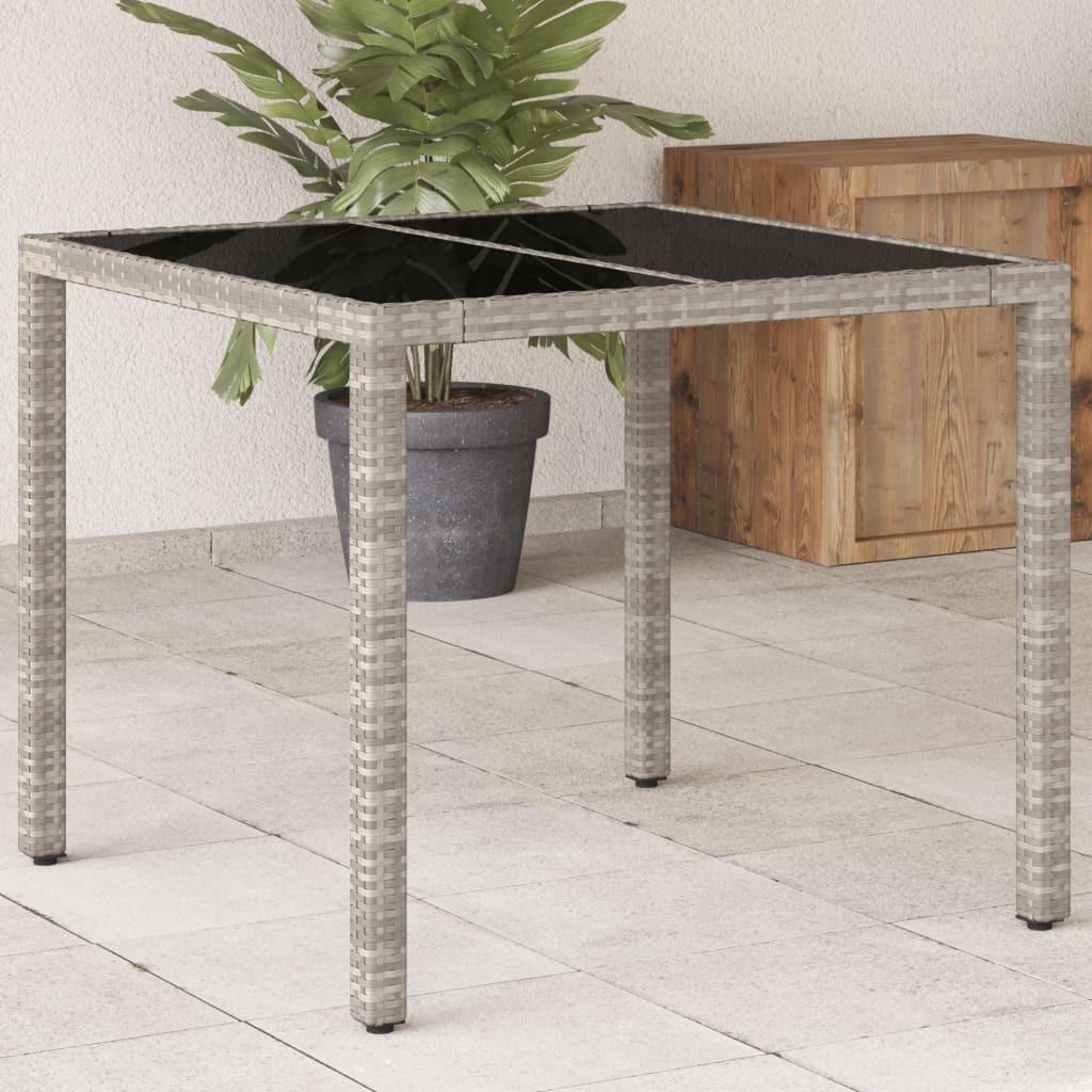 VidaXL Gartentisch poly-rattan