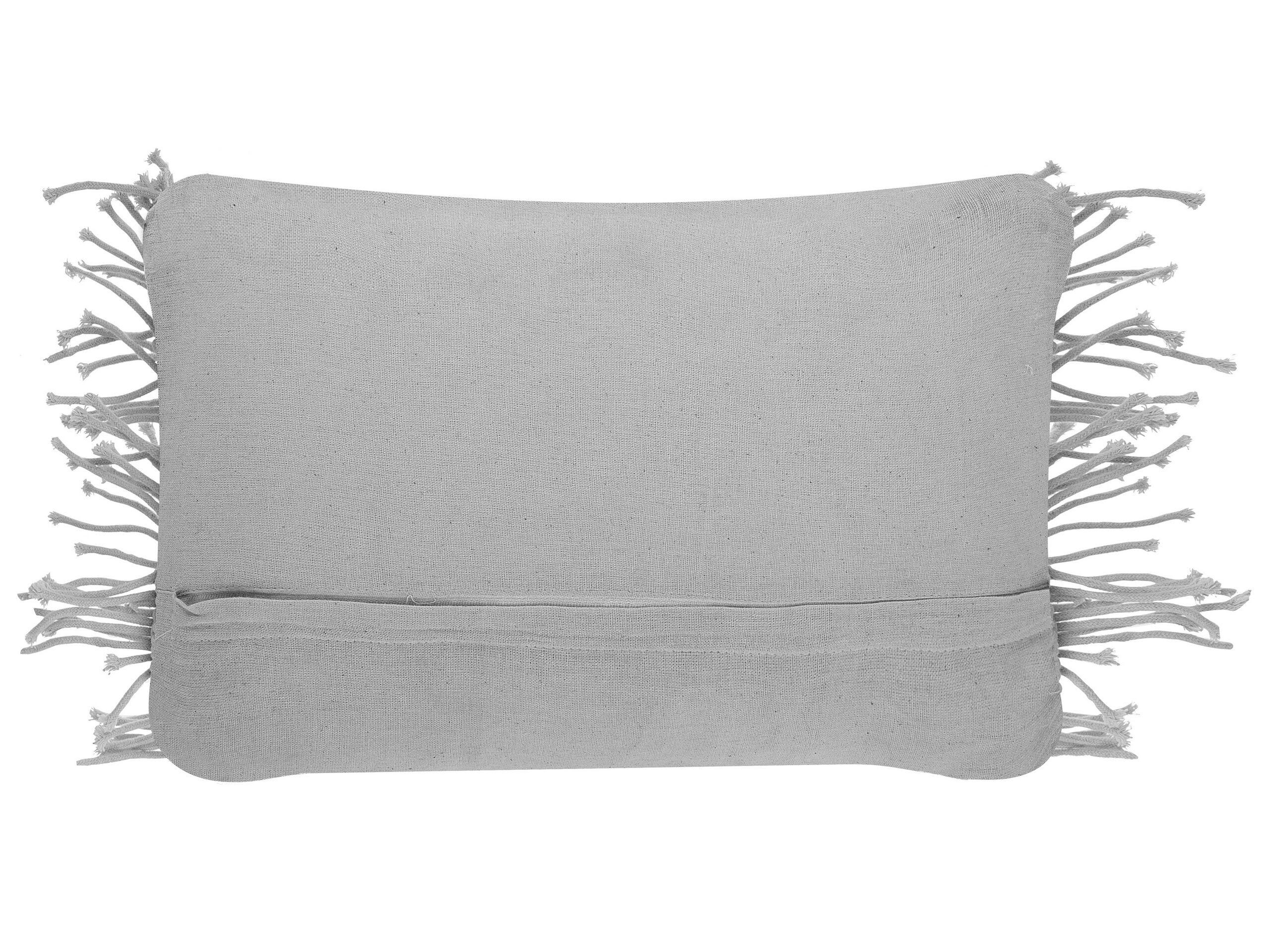 Beliani Dekokissen 2er Set aus Baumwolle Boho KIRIKKALE