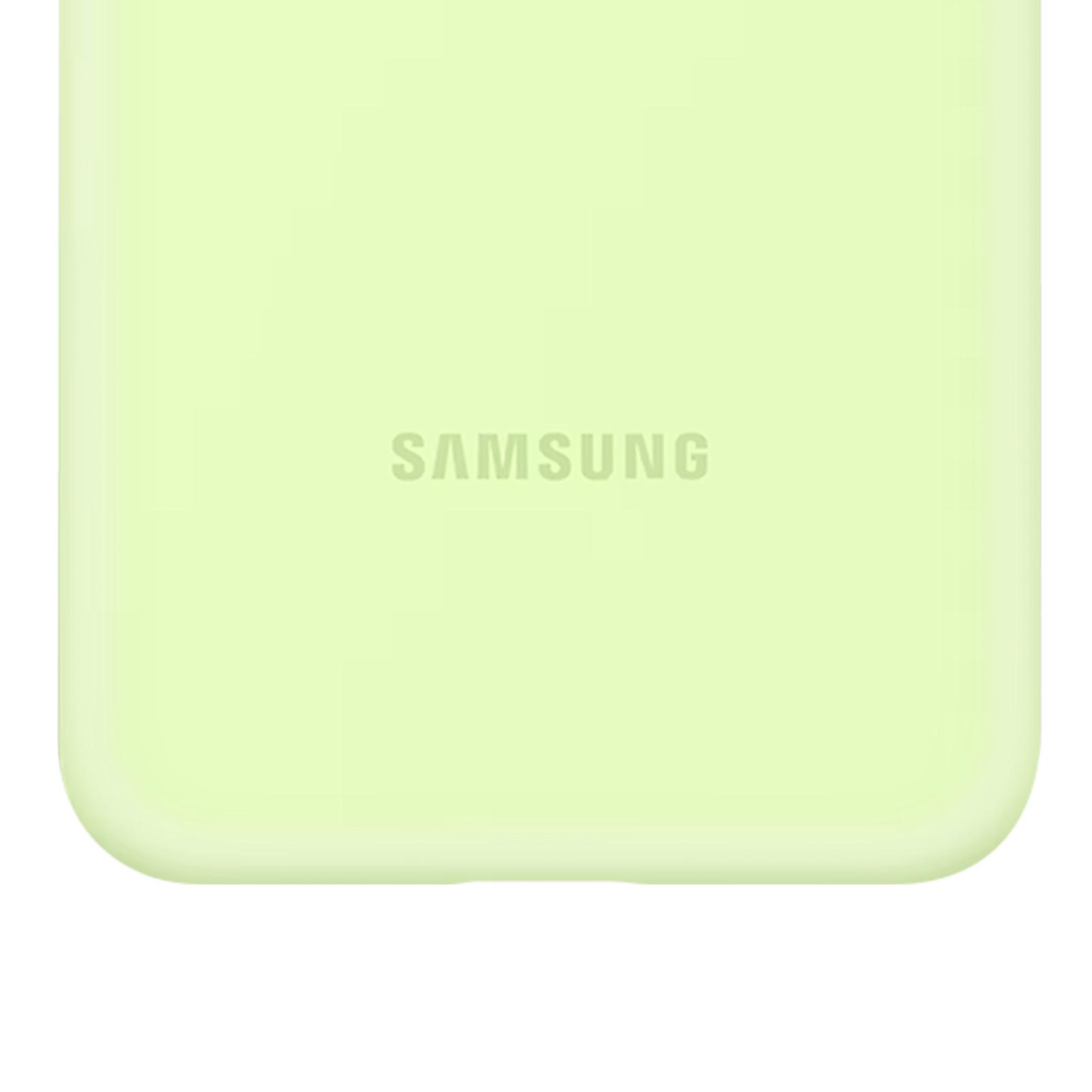 SAMSUNG Silicone Case Galaxy S24 Lime