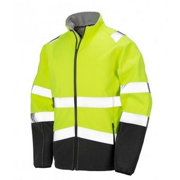 Result Erwachsene SafeGuard Bedruckbare Safety Soft Shell Jacke