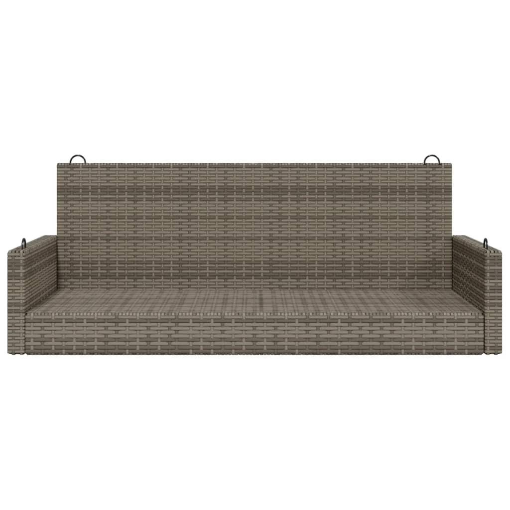 VidaXL Hängebank poly-rattan