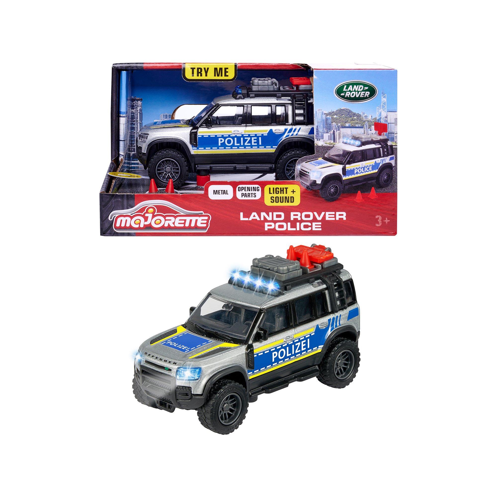 Majorette Land Rover Police