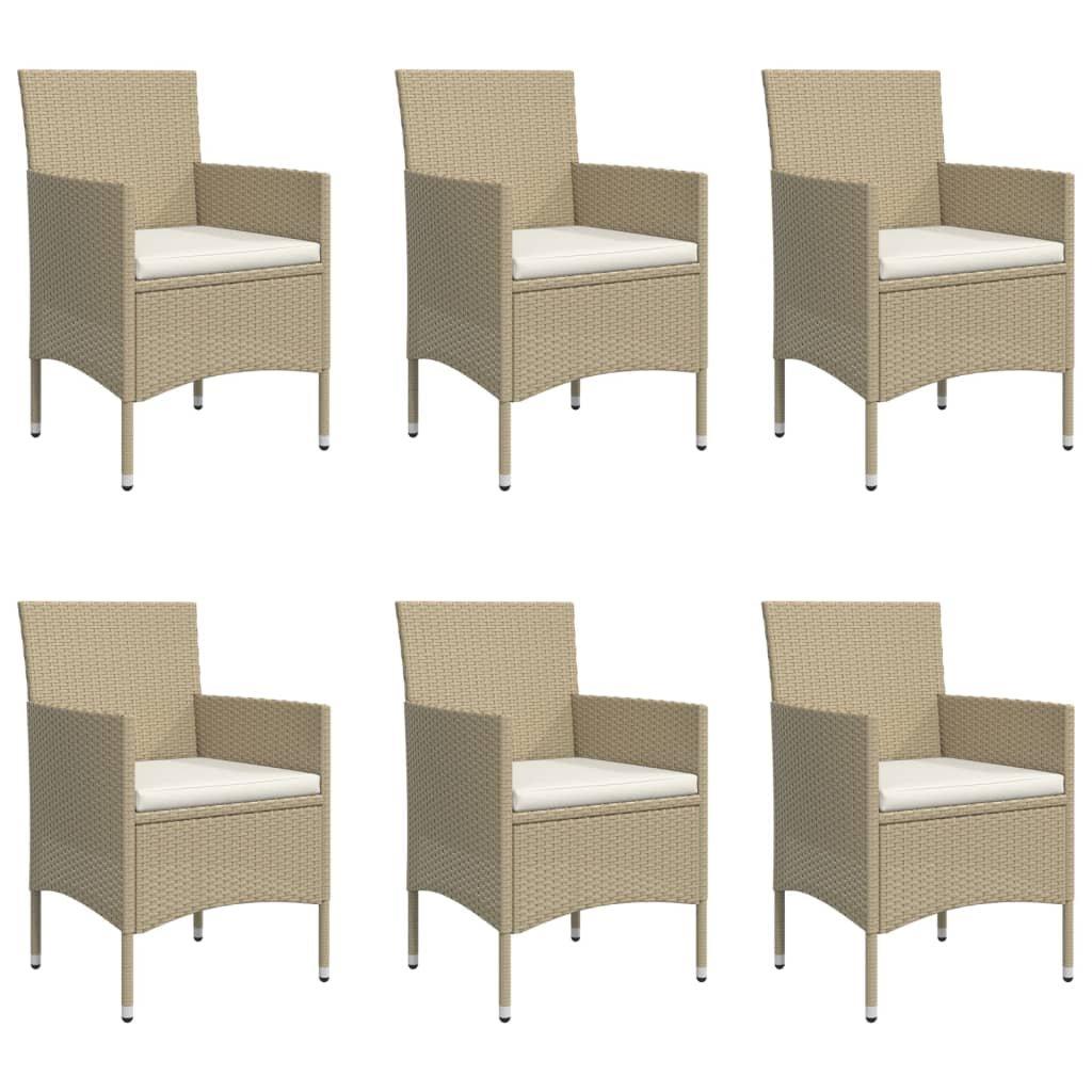 VidaXL Garten essgruppe poly-rattan