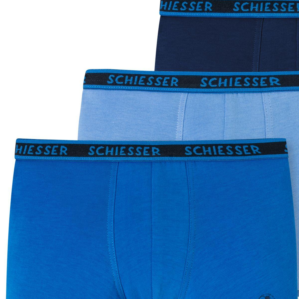Schiesser 9er Pack Kids Boys 95/5 Organic Cotton - Shorts / Pants