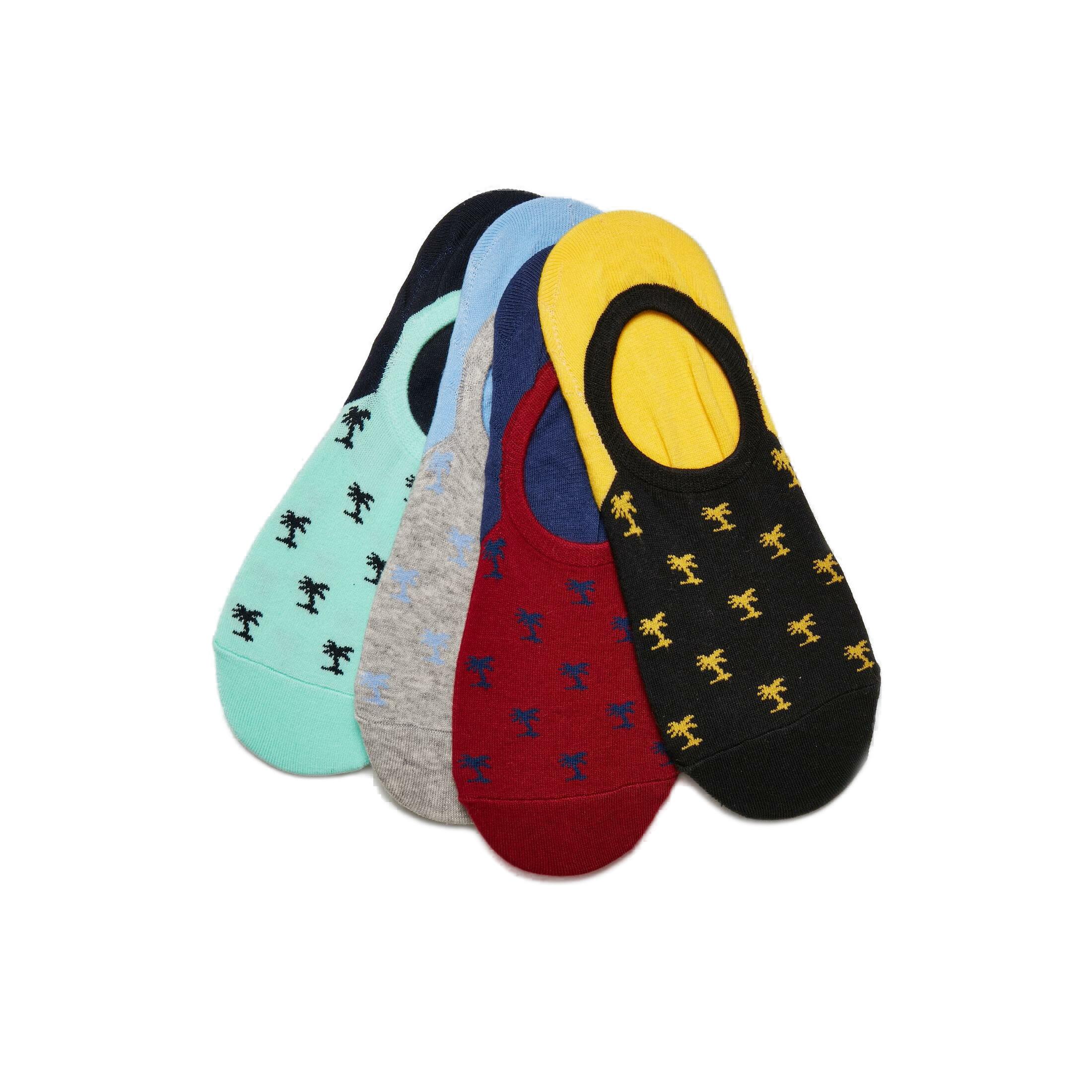 URBAN CLASSICS Paar Socken Reccyled Yarn Invisbile Palmtree (x4)