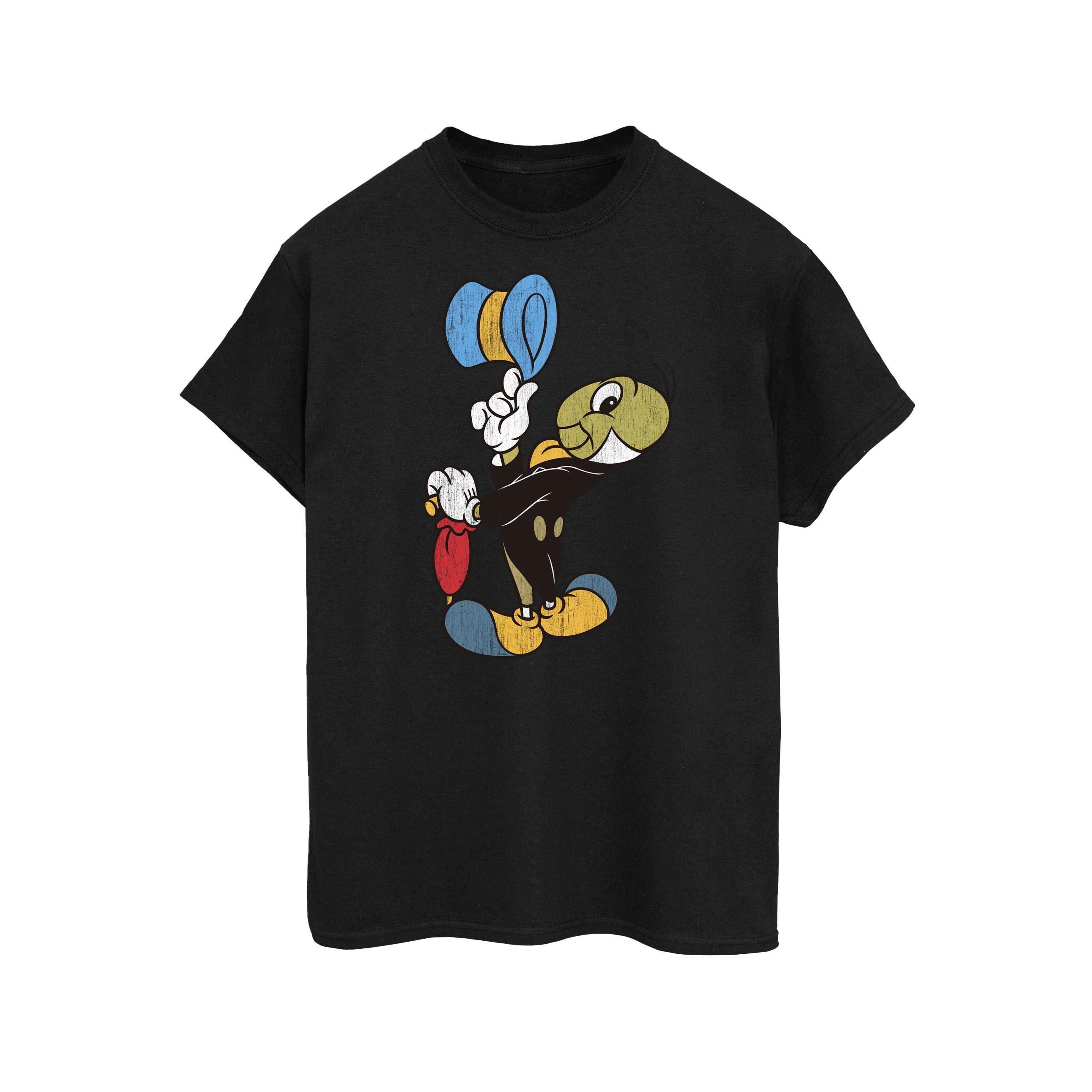 Disney Pinocchio Jiminy Cricket Print T-Shirt