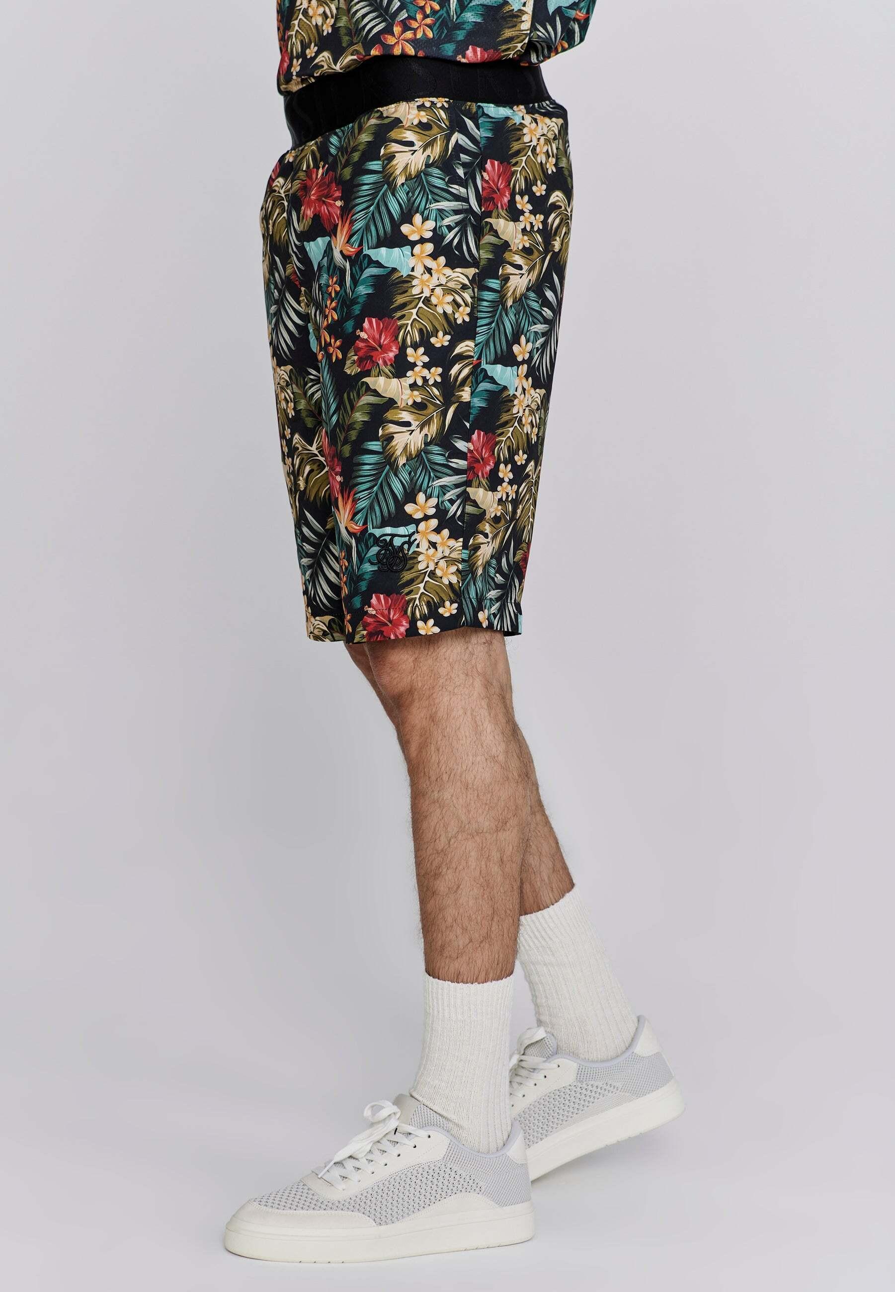 Sik Silk Resort Shorts mit Blumenmuster