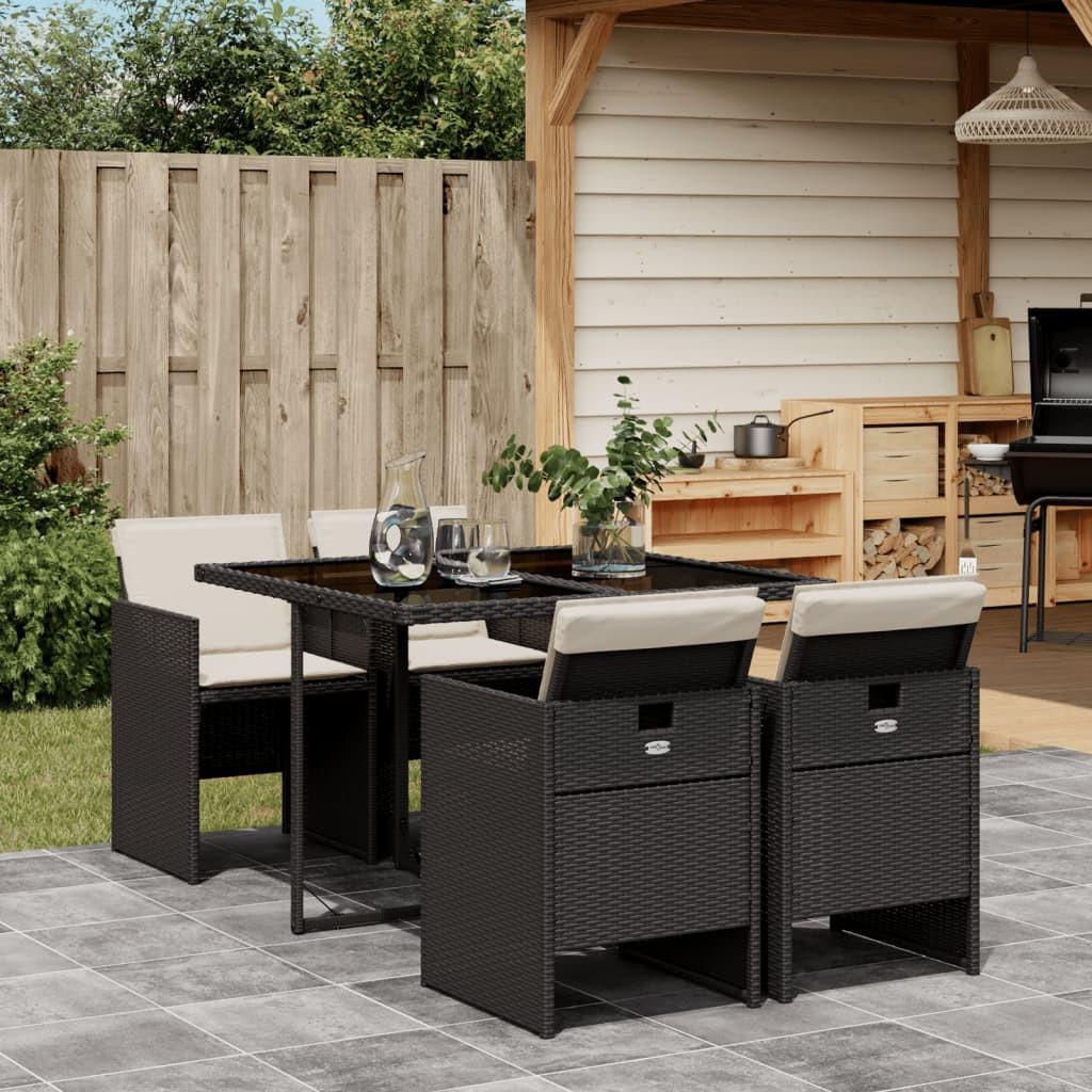 VidaXL Garten essgruppe poly-rattan