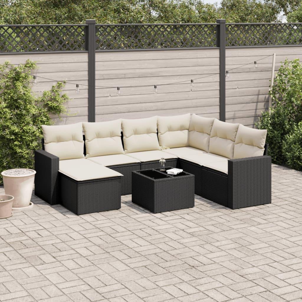 VidaXL Garten sofagarnitur poly-rattan