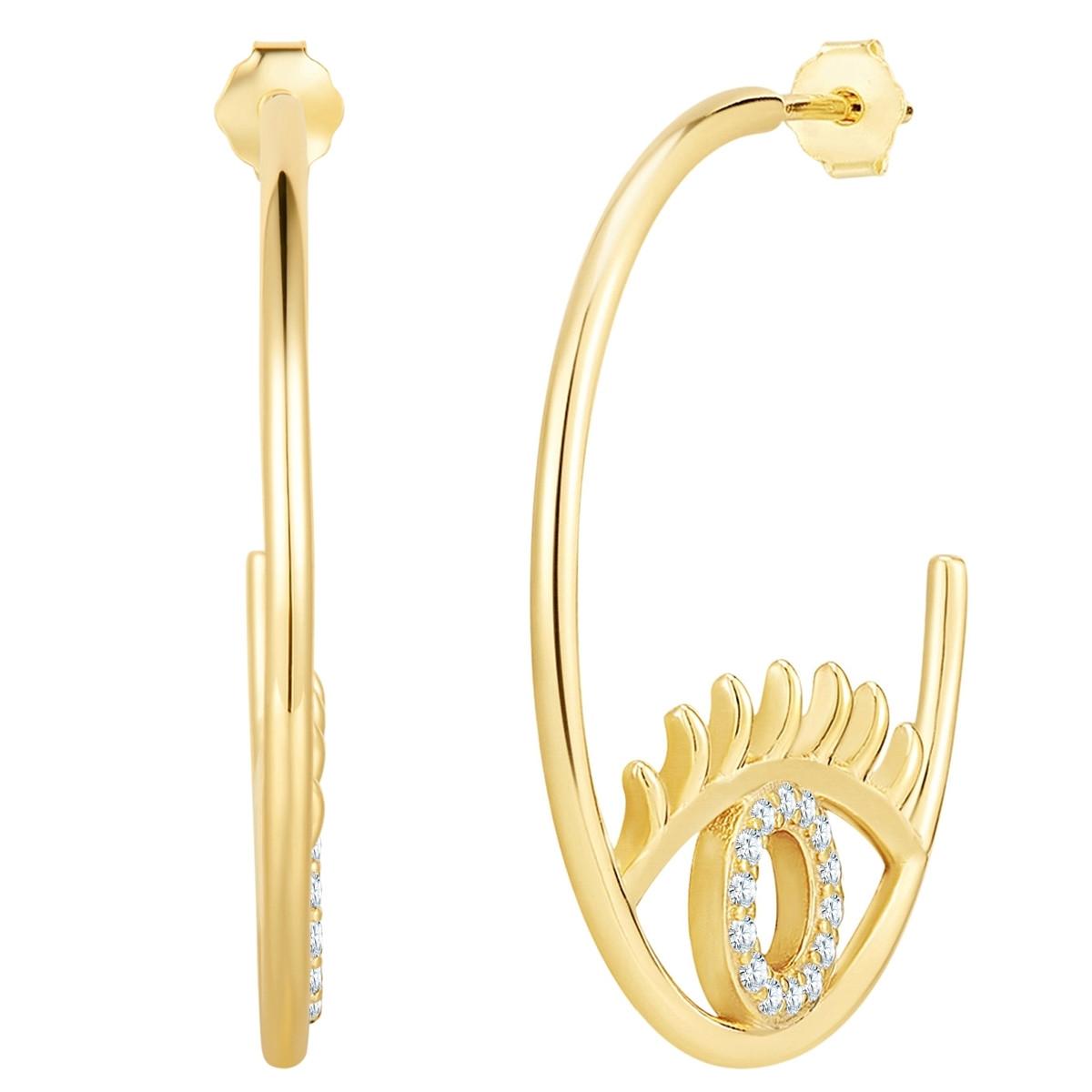 Glanzstücke München Femme Boucles d´oreilles Œil omniscient