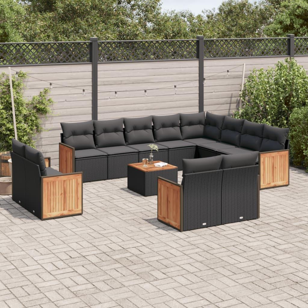 VidaXL Garten sofagarnitur poly-rattan