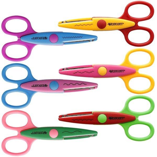 WESTCOTT WESTCOTT Kreativscheren-Set 14cm E-42515 00 farbig ass.